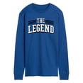 thumbnail image 1 of Instant Message - The Legend - Men's Long Sleeve Graphic T-Shirt, 1 of 5