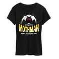 thumbnail image 1 of Instant Message - The Mothman - Women's Short Sleeve Graphic T-shirt, 1 of 5