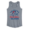 thumbnail image 1 of Instant Message - The Only Bs Baseball Season - Women's Racerback Tank Top, 1 of 6