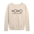 thumbnail image 1 of Instant Message - The Original Love Letters - Women's Lightweight French Terry Long Sleeve Shirt, 1 of 6