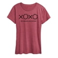 thumbnail image 1 of Instant Message - The Original Love Letters - Women's Short Sleeve Graphic T-Shirt, 1 of 6