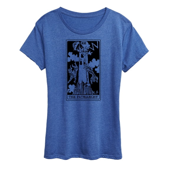 Instant Message - The Patriarchy Tower Tarot - Women'S Short Sleeve Graphic T-Shirt