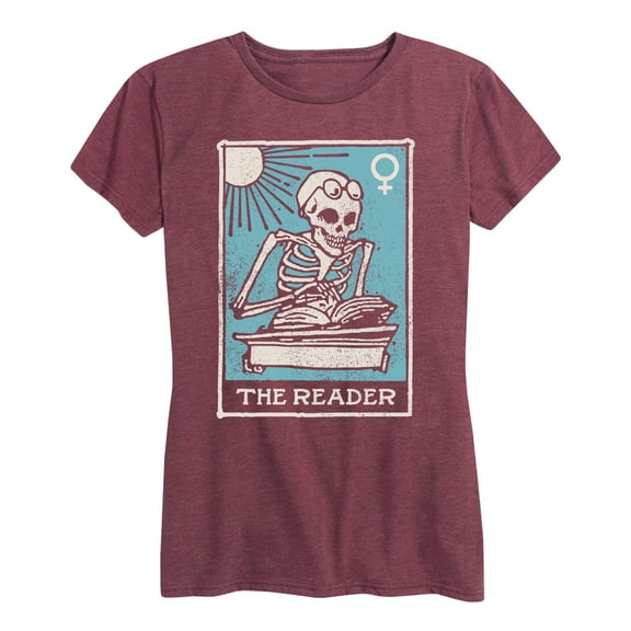 Instant Message - The Reader - Women's Short Sleeve Graphic T-Shirt