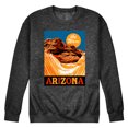 thumbnail image 1 of Instant Message - The Wave Arizona - Men's Crew Neck Fleece Pullover, 1 of 6