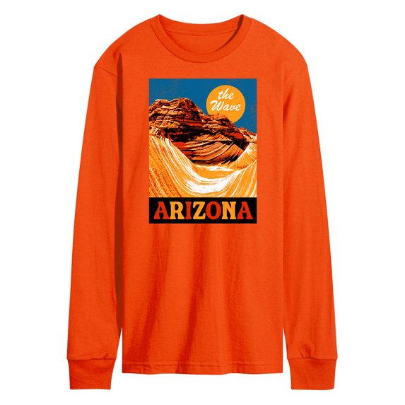 Instant Message - The Wave Arizona - Men's Long Sleeve T-Shirt