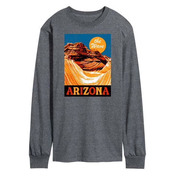 Instant Message - The Wave Arizona - Men's Long Sleeve T-Shirt