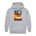 thumbnail image 1 of Instant Message - The Wave Arizona - Men's Pullover Hooded Fleece Sweatshirt, 1 of 6