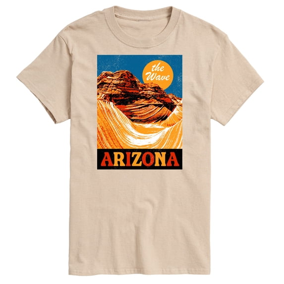 Instant Message - The Wave Arizona - Men's Short Sleeve Graphic T-Shirt