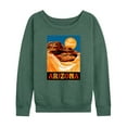 thumbnail image 1 of Instant Message - The Wave Arizona - Women's Lightweight French Terry Long Sleeve Shirt, 1 of 6
