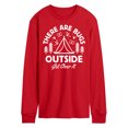 thumbnail image 1 of Instant Message - There Are Bugs Outside Get Over It - Men's Long Sleeve T-Shirt, 1 of 5