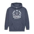 thumbnail image 1 of Instant Message - There Are Bugs Outside Get Over It - Men's Pullover Hooded Fleece Sweatshirt, 1 of 7