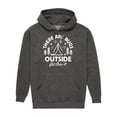thumbnail image 1 of Instant Message - There Are Bugs Outside Get Over It - Men's Pullover Hooded Fleece Sweatshirt, 1 of 6