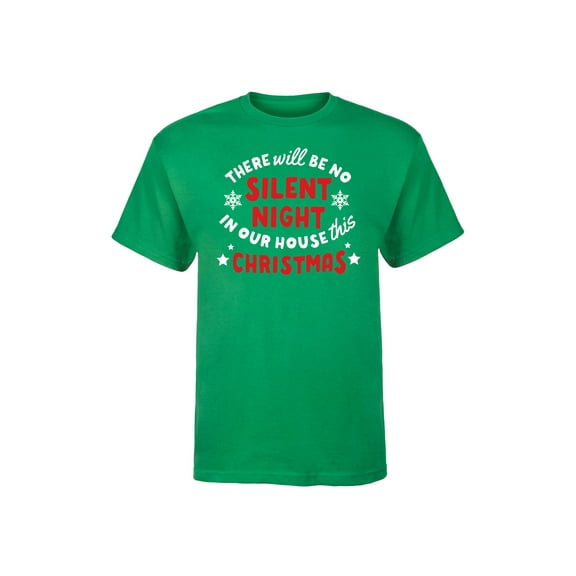 Instant Message - There Will Be No Silent Night - Men's Short Sleeve Graphic T-Shirt