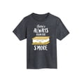 thumbnail image 1 of Instant Message - There's Always Room For Smore -YOUTH SHORT SLEEVE TEE-L, 1 of 6