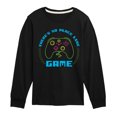 thumbnail image 1 of Instant Message - There's No Place Like A Game - Toddler & Youth Long Sleeve Graphic T-Shirt, 1 of 6