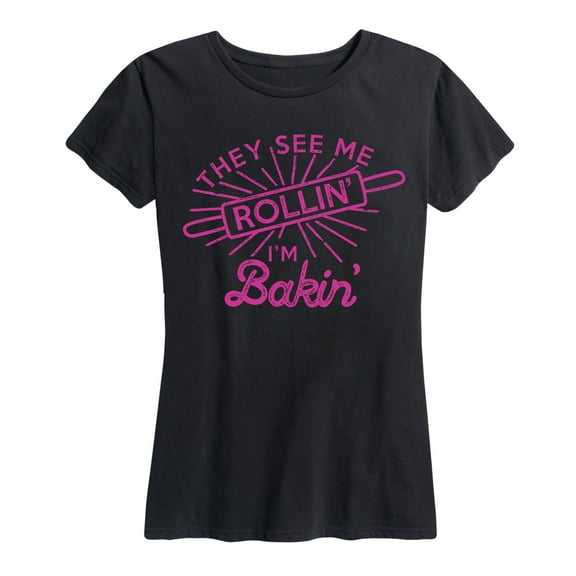Instant Message - They See Me Rollin - Women's Short Sleeve Graphic T-Shirt