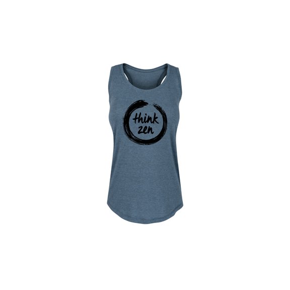Instant Message - Think Zen - Women's Racerback Tank