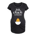 thumbnail image 1 of Instant Message - This Chick Is Pregnant - Maternity Scoop Neck T-Shirt, 1 of 5