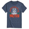 thumbnail image 1 of Instant Message - This Family Is Nuts - Men's Short Sleeve Graphic T-Shirt, 1 of 5