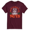 thumbnail image 1 of Instant Message - This Family Is Nuts - Men's Short Sleeve Graphic T-Shirt, 1 of 5
