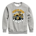 thumbnail image 1 of Instant Message - This Is How I Roll Tractor - Toddler & Youth Crewneck Fleece Sweatshirt, 1 of 6