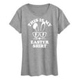 thumbnail image 1 of Instant Message - This Is My Easter Shirt - Women's Short Sleeve Graphic T-Shirt, 1 of 6