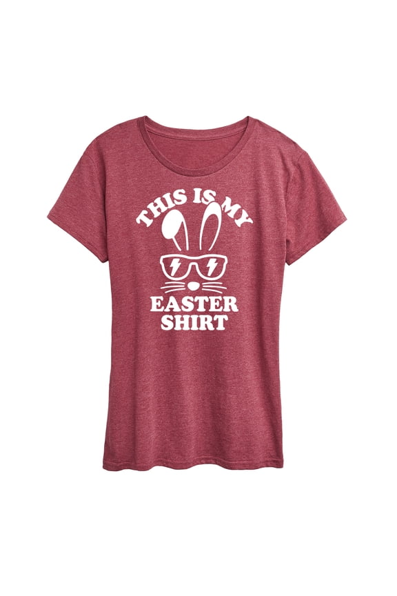 - This Is My Easter Shirt - Women's Short Sleeve Graphic T-Shirt