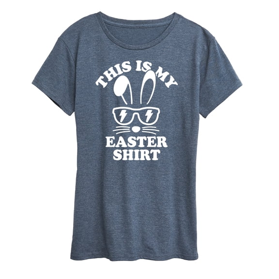 Instant Message - This Is My Easter Shirt - Women's Short Sleeve Graphic T-Shirt