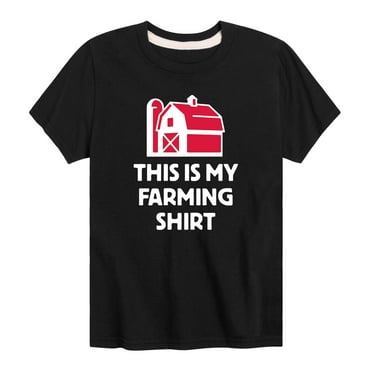 Instant Message - This Is My Farming Shirt - Toddler And Youth Short Sleeve Graphic T-Shirt