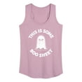 thumbnail image 1 of Instant Message - This Is Some Boo Sheet - Women's Racerback Tank Top, 1 of 6
