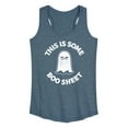 thumbnail image 1 of Instant Message - This Is Some Boo Sheet - Women's Racerback Tank Top, 1 of 6