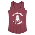 thumbnail image 1 of Instant Message - This Is Some Boo Sheet - Women's Racerback Tank Top, 1 of 6