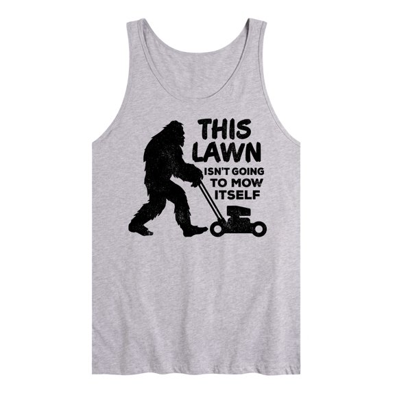 Instant Message - This Lawn Sasquatch - Men's Jersey Tank Top
