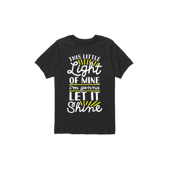 Instant Message - This Little Light Of Mine - Toddler Short Sleeve Tee