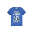 thumbnail image 1 of Instant Message - This Little Light Of Mine  - Youth Short Sleeve Tee, 1 of 5
