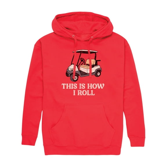 Instant Message - This is How I Roll - Men's Pullover Hooded Fleece Sweatshirt