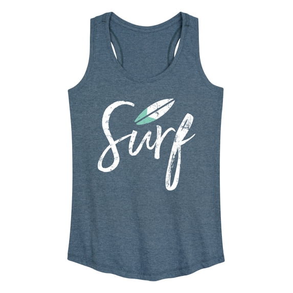 Instant Message - Surf Graphic Racerback Tank