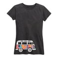 thumbnail image 1 of Instant Message - Tie Dye Bus - Women's Short Sleeve Graphic T-Shirt, 1 of 5
