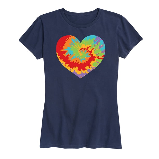 Instant Message Women's Tie Dye Bus Graphic T-Shirt - Short Sleeve Relaxed Fit Tee (Sizes Small To 4XL)