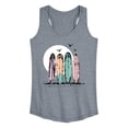 thumbnail image 1 of Instant Message - Vintage Surfboards Graphic Racerback Tank, 1 of 4