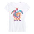 thumbnail image 1 of Instant Message - Tie Dye Turtle - Women's Short Sleeve Graphic T-shirt, 1 of 5