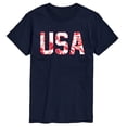 thumbnail image 1 of Instant Message - Tie Dye USA Short Sleeve Graphic T-Shirt, 1 of 5