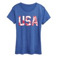 thumbnail image 1 of Instant Message - Tie Dye USA Short Sleeve Graphic T-Shirt, 1 of 5