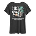 thumbnail image 1 of Instant Message - Tiki Bar - Women's Short Sleeve Graphic T-Shirt, 1 of 5