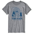 thumbnail image 1 of Instant Message - Time Flies Sasquatch - Men's Short Sleeve Graphic T-Shirt, 1 of 5