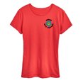 thumbnail image 1 of Instant Message - Tired But Trying Flower - Women's Short Sleeve Graphic T-Shirt, 1 of 6