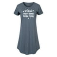 thumbnail image 1 of Instant Message - Tired Sun, Worry Moon, & Broke Rising - Women's Any Way Dress, 1 of 5