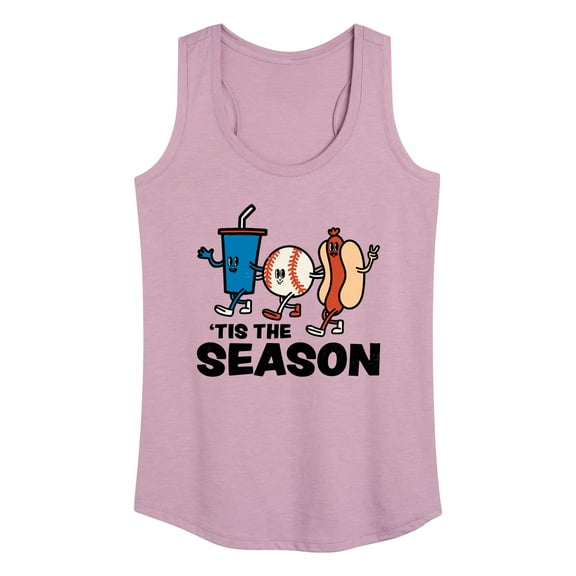 Instant Message - Tis The Season Americana - Women's Racerback Tank Top