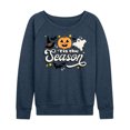 thumbnail image 1 of Instant Message - Tis The Season Fall - Women's Lightweight French Terry Long Sleeve Shirt, 1 of 5