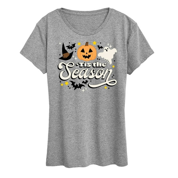Instant Message - Tis The Season Fall - Women's Short Sleeve Graphic T-Shirt